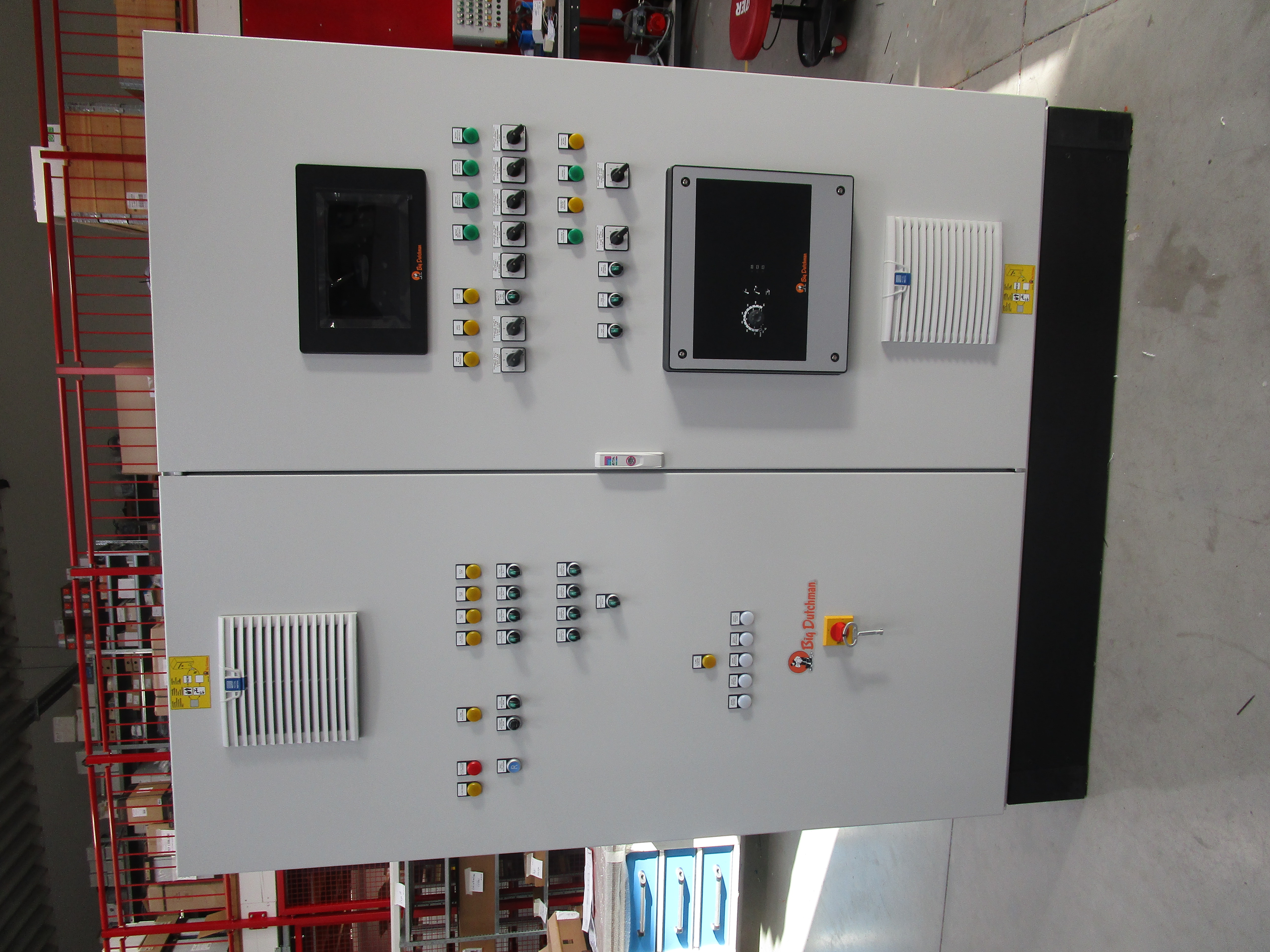 Control cabinet broiler farm Christian Meyer